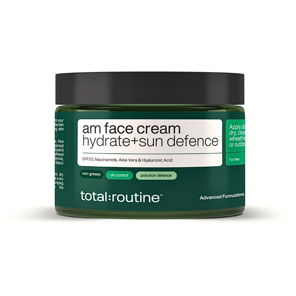 Day & Night Face Care Routine For Men